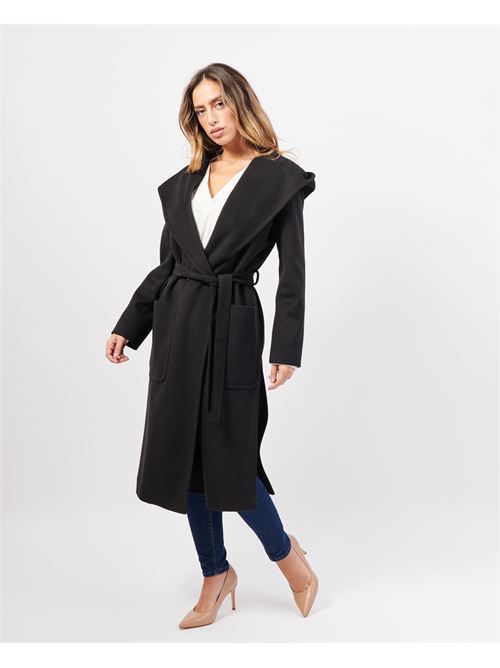 Corte de Gonzaga Women's Long Coat with Belt CORTE DEI GONZAGA | CEB790M0